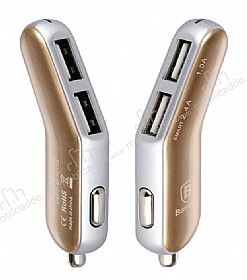 Baseus Smart Thin Business ift USB Girili Gold Ara arj