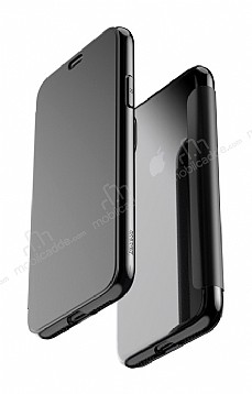 Baseus Touchable iPhone XR nce Kapakl Siyah Klf