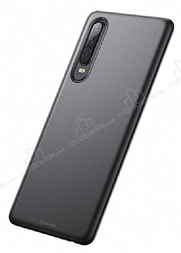 Baseus Wing Huawei P30 Ultra nce Siyah Rubber Klf