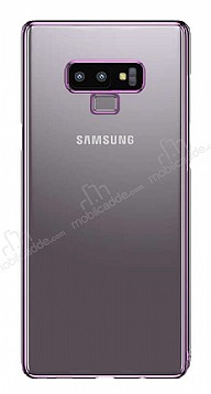 Benks Electroplating Samsung Galaxy Note 9 Mor Silikon Klf