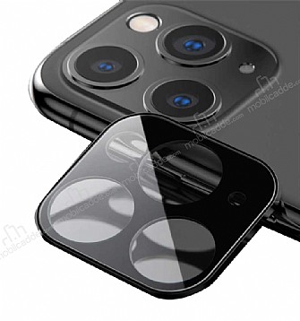 Benks iPhone 11 Pro Siyah Kamera Lensi Koruyucu