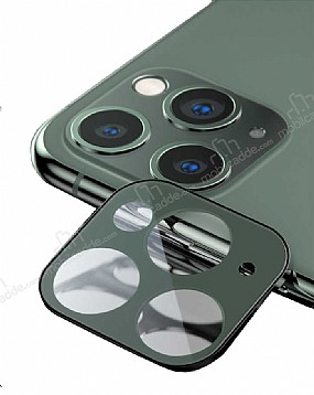 Benks iPhone 11 Pro Yeil Kamera Lensi Koruyucu