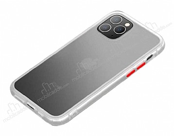 Benks iPhone 11 Pro Magic Smooth Drop Beyaz Silikon Klf