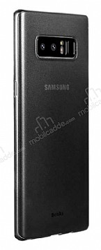 Benks Lollipop Samsung Galaxy Note 8 Ultra nce effaf Siyah Rubber Klf