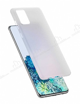 Benks Lollipop Samsung Galaxy S20 Beyaz Ultra nce Rubber Klf