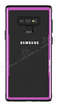 Benks Shiny Glass Samsung Galaxy Note 9 Cam Mor Klf