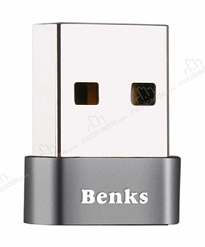 Benks U33 USB 2.0 Giriini Type-C Girie Dntrc Adaptr