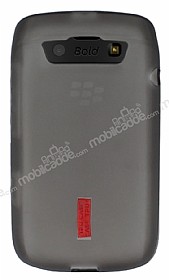 BlackBerry Bold 9790 effaf Siyah Silikon Klf