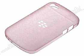 BlackBerry Q10 Soft Shell Orjinal Pembe Silikon Klf