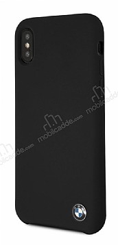 BMW iPhone X / XS Siyah Silikon Klf