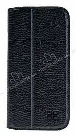 Bouletta Book Klug iPhone 7 / 8 Standl Kapakl Floater Black Gerek Deri Klf