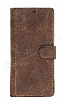 Bouletta Magic Wallet Samsung Galaxy Note 9 G2 Kahverengi Gerek Deri Klf