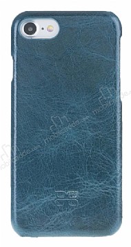 Bouletta Ultimate Jacket iPhone 7 / 8 VS6 Mavi Gerek Deri Klf
