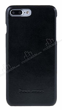 Bouletta Ultimate Jacket iPhone 7 Plus / 8 Plus RST1 Siyah Gerek Deri Klf