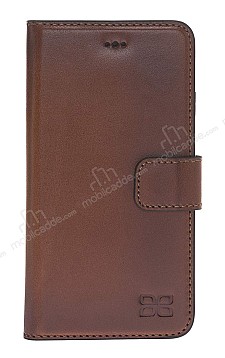 Bouletta Wallet Case iPhone 7 / 8 RST2 Kahverengi Gerek Deri Klf