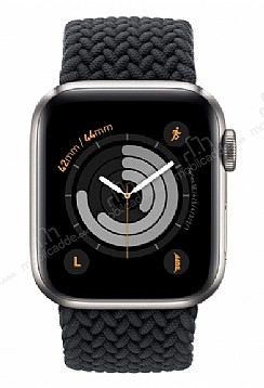 Buff Apple Watch Ultra Black Braided rg Kordon 49mm Small