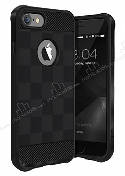 Buff Black Armor iPhone 7 Ultra Koruma Siyah Klf