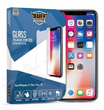 Buff iPhone 11 Pro / XS / X Glass Ekran Koruyucu