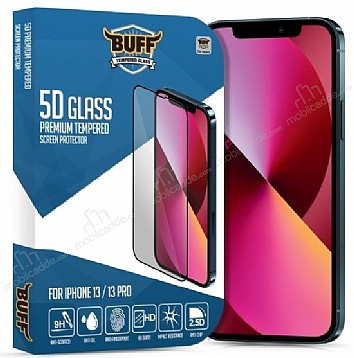 Buff iPhone 13 / 13 Pro 5D Glass Ekran Koruyucu