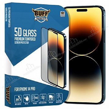 Buff iPhone 14 Pro 5D Glass Ekran Koruyucu