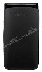 Sony Xperia Sola Siyah ekmeli Deri Klf