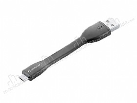 Cellular Line Micro USB Siyah Ksa Data Kablosu 15 cm