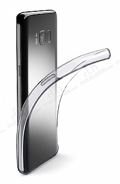 Cellularline Samsung Galaxy S8 Fine Parlak effaf Silikon Klf