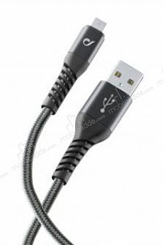 Cellularline Tetra Force Micro USB Siyah Data Kablosu 2m