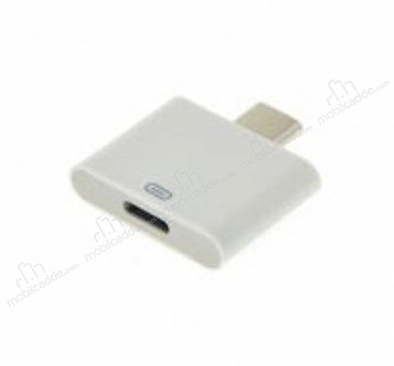 Cortrea Lightning Giriini USB Type-C Girie Dntrc Beyaz Adaptr