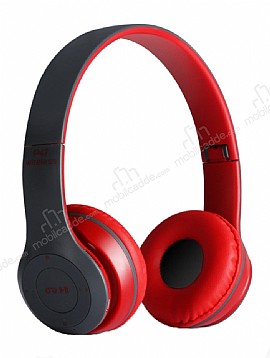 Eiroo P47 Bluetooth Kulaküstü Kırmızı Kulaklık