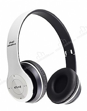 Eiroo P47 Bluetooth Kulakst Beyaz Kulaklk