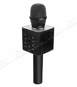 Cortrea Q7 Bluetooth Hoparlrl Siyah Karaoke Mikrofon