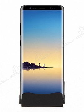 Eiroo Samsung Galaxy Note 8 Type-C Masast Dock Siyah arj Aleti