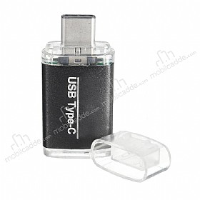 Cortrea USB Type-C Cep Telefonu Siyah Dosya Okuyucu