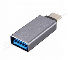 Eiroo USB Type-C OTG Dntrc Adaptr Gri