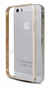COTEetCI iPhone SE / 5 / 5S Metal Round Bumper Gold Klf