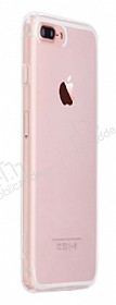 COTEetCI iPhone 7 Plus / 8 Plus Rose Gold Butonlu effaf Silikon Klf