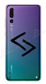 ukur Lisansl Huawei P20 Pro Siyah Kara Kuzular Logo Klf