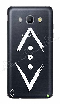 ukur Lisansl Samsung Galaxy J3 2016 Beyaz ukur Logo Klf