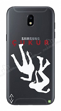 ukur Lisansl Samsung Galaxy J3 Pro Beyaz D Logo Klf