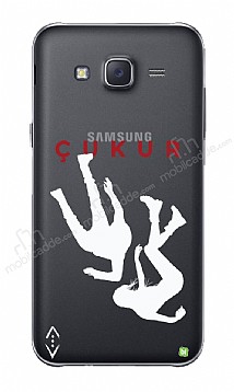 ukur Lisansl Samsung Galaxy J5 Beyaz D Logo Klf