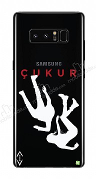ukur Lisansl Samsung Galaxy Note 8 Beyaz D Logo Klf