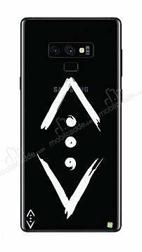 ukur Lisansl Samsung Galaxy Note 9 Beyaz ukur Logo Klf