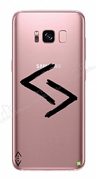 ukur Lisansl Samsung Galaxy S8 Plus Siyah Kara Kuzular Logo Klf