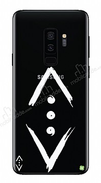 ukur Lisansl Samsung Galaxy S9 Plus Beyaz ukur Logo Klf