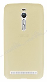 Dafoni Air Slim Asus ZenFone 2 Ultra nce Mat Gold Silikon Klf