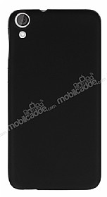 Dafoni Air Slim HTC Desire 820 Ultra nce Mat Siyah Silikon Klf