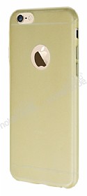 Dafoni Air Slim iPhone 6 / 6S Ultra nce Mat Gold Silikon Klf