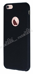 Dafoni Air Slim iPhone 6 / 6S Ultra nce Mat Siyah Silikon Klf