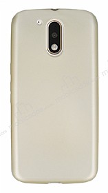 Motorola Moto G4 / G4 Plus Ultra nce Mat Gold Silikon Klf